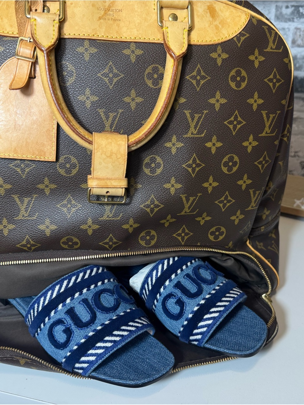 Louis Vuitton Brown Evasion Carry-On and Duffle Set - Picture 16 of 16